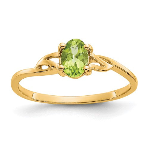 14k-peridot-birthstone-ring-SolomonJeweler-Wichita-KS-CustomJewelry
