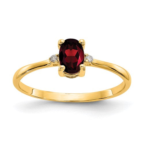14k-diamond-garnet-birthstone-ring-SolomonJeweler-Wichita-KS-CustomJewelry