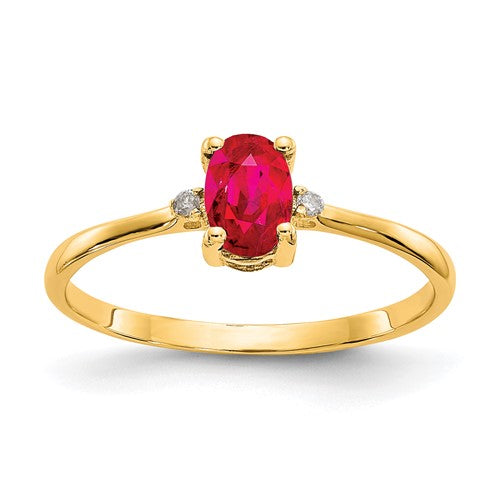 14k-diamond-ruby-birthstone-ring-SolomonJeweler-Wichita-KS-CustomJewelry