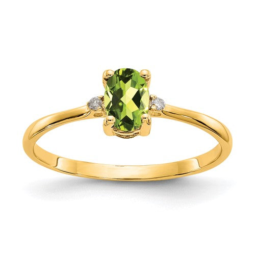 14k-diamond-peridot-birthstone-ring-SolomonJeweler-Wichita-KS-CustomJewelry