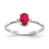 14k-white-gold-diamond-ruby-birthstone-ring-SolomonJeweler-Wichita-KS-CustomJewelry