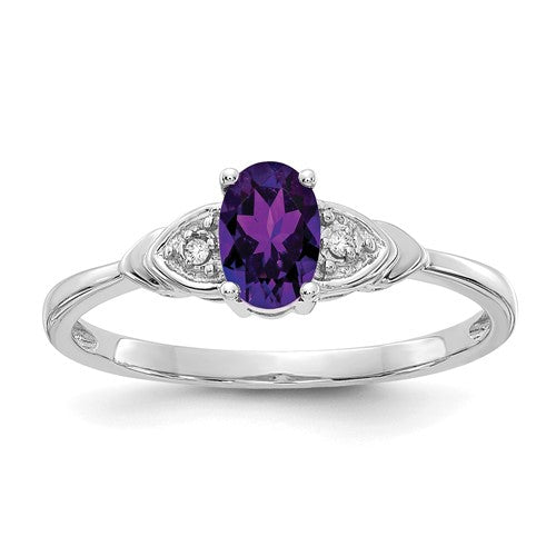 14k-white-gold-amethyst-and-diamond-ring-SolomonJeweler-Wichita-KS-CustomJewelry