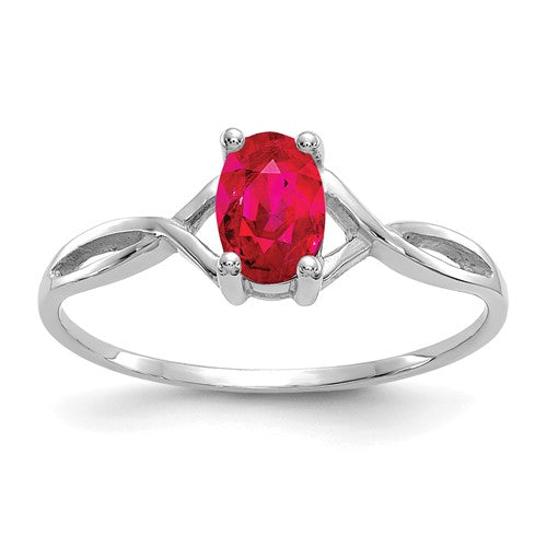 14k-white-gold-ruby-birthstone-ring-SolomonJeweler-Wichita-KS-CustomJewelry