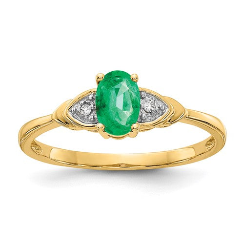 14k-emerald-and-diamond-ring-SolomonJeweler-Wichita-KS-CustomJewelry