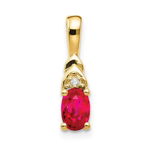 14k-ruby-and-diamond-pendant-SolomonJeweler-Wichita-KS-CustomJewelry