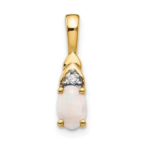 14k-opal-and-diamond-pendant-SolomonJeweler-Wichita-KS-CustomJewelry