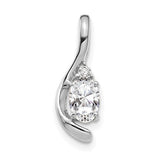 14k-white-gold-white-topaz-and-diamond-pendant-SolomonJeweler-Wichita-KS-CustomJewelry