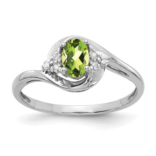 14k-white-gold-peridot-and-diamond-ring-SolomonJeweler-Wichita-KS-CustomJewelry