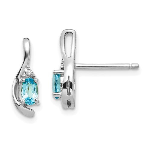 14k-white-gold-blue-topaz-and-diamond-post-earrings-SolomonJeweler-Wichita-KS-CustomJewelry