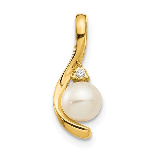 14k-fw-cultured-pearl-and-diamond-pendant-SolomonJeweler-Wichita-KS-CustomJewelry