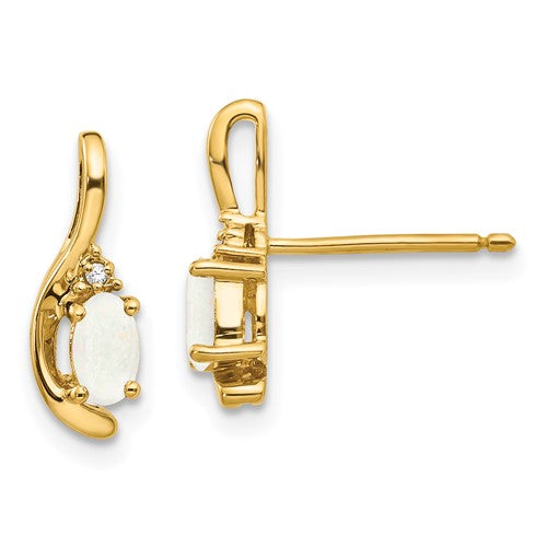 14k-opal-and-diamond-post-earrings-SolomonJeweler-Wichita-KS-CustomJewelry