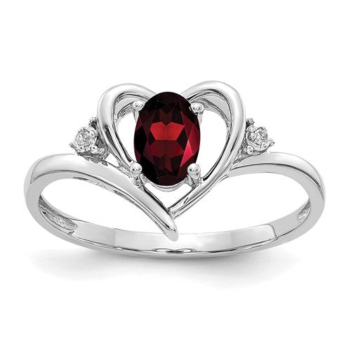 14k-white-gold-garnet-and-diamond-heart-ring-SolomonJeweler-Wichita-KS-CustomJewelry
