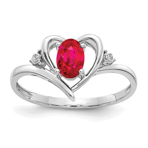 14k-white-gold-ruby-and-diamond-heart-ring-SolomonJeweler-Wichita-KS-CustomJewelry