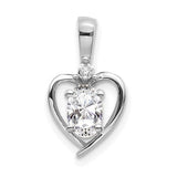 14k-white-gold-white-topaz-and-diamond-heart-pendant-SolomonJeweler-Wichita-KS-CustomJewelry