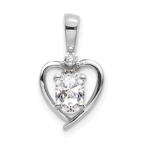 14k-white-gold-white-topaz-and-diamond-heart-pendant-SolomonJeweler-Wichita-KS-CustomJewelry