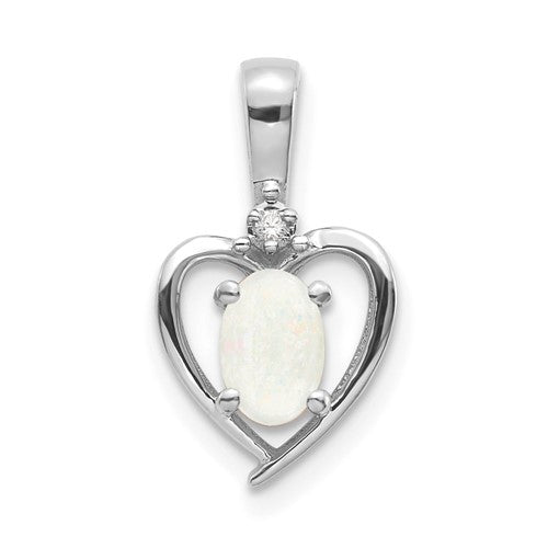 14k-white-gold-opal-and-diamond-heart-pendant-SolomonJeweler-Wichita-KS-CustomJewelry