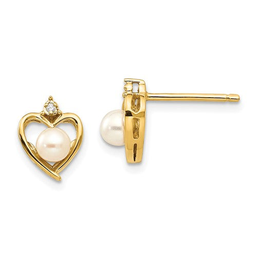 14k-fw-cultured-pearl-and-diamond-heart-earrings-SolomonJeweler-Wichita-KS-CustomJewelry