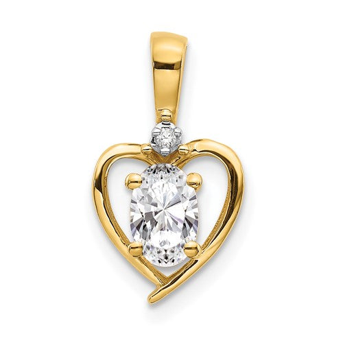 14k-white-topaz-and-diamond-heart-pendant-SolomonJeweler-Wichita-KS-CustomJewelry