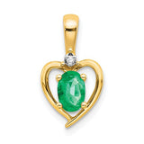 14k-emerald-and-diamond-heart-pendant-SolomonJeweler-Wichita-KS-CustomJewelry