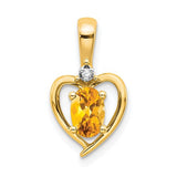 14k-citrine-and-diamond-heart-pendant-SolomonJeweler-Wichita-KS-CustomJewelry