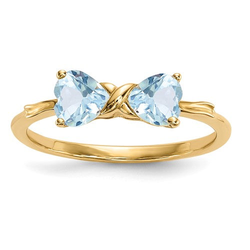 14k-gold-polished-aquamarine-bow-ring-SolomonJeweler-Wichita-KS-CustomJewelry