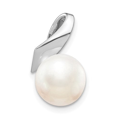 14k-white-gold-8-9mm-button-fwc-pearl-satin-finish-pendant-slide-SolomonJeweler-Wichita-KS-CustomJewelry