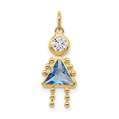 14k-march-girl-birthstone-charm-SolomonJeweler-Wichita-KS-CustomJewelry