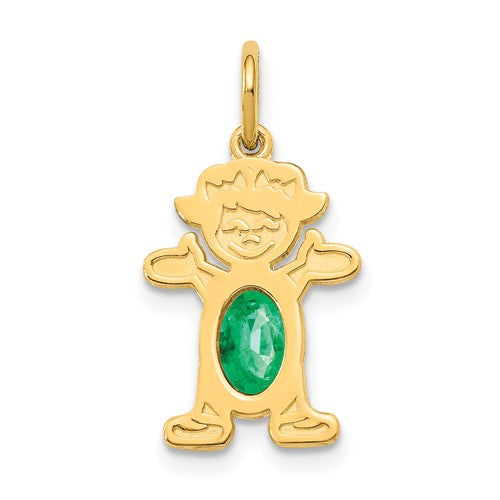 14k-girl-6x4-oval-genuine-emerald-may-SolomonJeweler-Wichita-KS-CustomJewelry