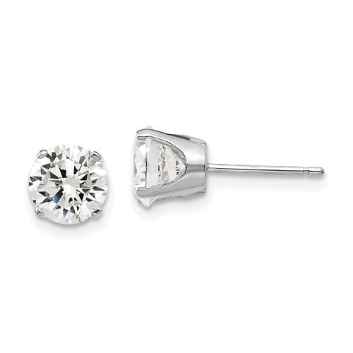 14k-white-gold-6-5mm-cz-stud-earrings-SolomonJeweler-Wichita-KS-CustomJewelry