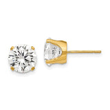 14k-8mm-cz-stud-earrings-SolomonJeweler-Wichita-KS-CustomJewelry