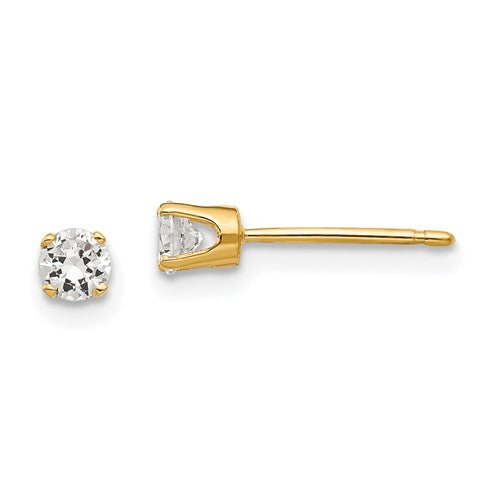 14k-3-25mm-cubic-zirconia-stud-earring-SolomonJeweler-Wichita-KS-CustomJewelry