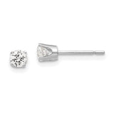 14k-white-gold-3-5mm-cz-stud-earrings-SolomonJeweler-Wichita-KS-CustomJewelry