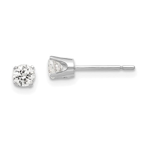 14k-white-gold-3-5mm-cz-stud-earrings-SolomonJeweler-Wichita-KS-CustomJewelry