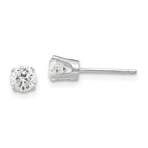 14k-white-gold-4-25mm-cz-stud-earrings-SolomonJeweler-Wichita-KS-CustomJewelry