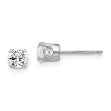 14k-white-gold-4-5mm-cz-stud-earrings-SolomonJeweler-Wichita-KS-CustomJewelry