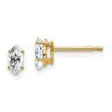14k-6x3mm-marquise-cubic-zirconia-earring-SolomonJeweler-Wichita-KS-CustomJewelry