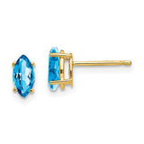 14k-7x3-5mm-marquise-blue-topaz-earring-SolomonJeweler-Wichita-KS-CustomJewelry