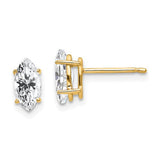 14k-8x4mm-marquise-cubic-zirconia-earring-SolomonJeweler-Wichita-KS-CustomJewelry