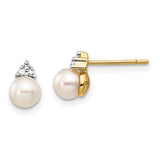 14k-5-6mm-white-round-fwc-pearl-01ct-diamond-post-earrings-SolomonJeweler-Wichita-KS-CustomJewelry