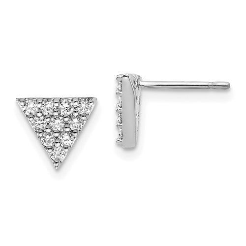 14k-white-gold-diamond-triangle-earrings-SolomonJeweler-Wichita-KS-CustomJewelry