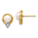 14k-5-6mm-white-button-fw-cultured-pearl-02ct-diamond-post-earrings-SolomonJeweler-Wichita-KS-CustomJewelry
