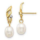 14k-5-6mm-white-rice-fw-cultured-pearl-02ct-diamond-dangle-earrings-SolomonJeweler-Wichita-KS-CustomJewelry
