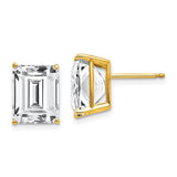 14k-10x8mm-emerald-cut-cubic-zirconia-earrings-SolomonJeweler-Wichita-KS-CustomJewelry