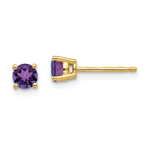 14k-4mm-amethyst-earrings-SolomonJeweler-Wichita-KS-CustomJewelry