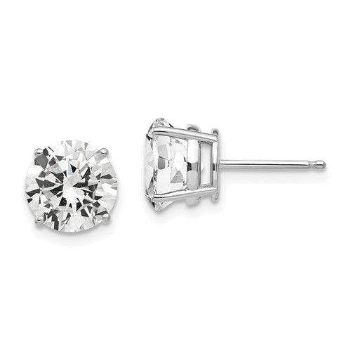 14k-white-gold-8mm-cubic-zirconia-earrings-SolomonJeweler-Wichita-KS-CustomJewelry