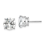 14k-white-gold-9mm-cubic-zirconia-earrings-SolomonJeweler-Wichita-KS-CustomJewelry