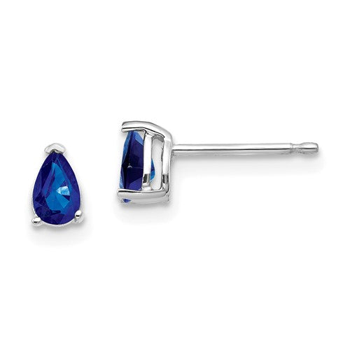 14k-white-gold-sapphire-earrings-SolomonJeweler-Wichita-KS-CustomJewelry