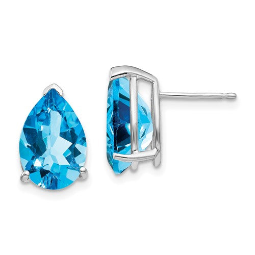 14k-white-gold-12x8mm-pear-blue-topaz-earrings-SolomonJeweler-Wichita-KS-CustomJewelry