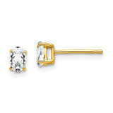 14k-5x3mm-oval-cubic-zirconia-earrings-SolomonJeweler-Wichita-KS-CustomJewelry
