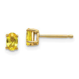 14k-yellow-sapphire-earrings-SolomonJeweler-Wichita-KS-CustomJewelry